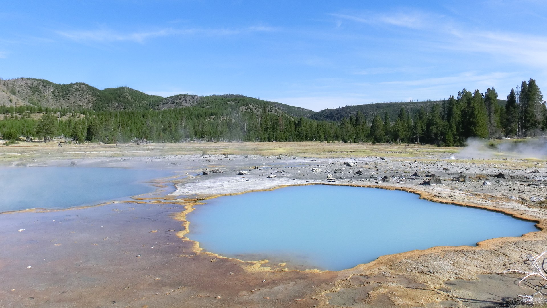 Geisers - Yellowstone National Park - Wyoming - Doets Reizen