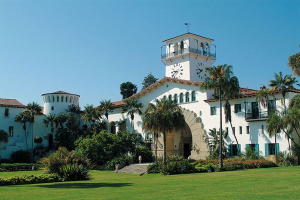 County Courthouse - Santa Barbara - California - Amerika - Doets Reizen
