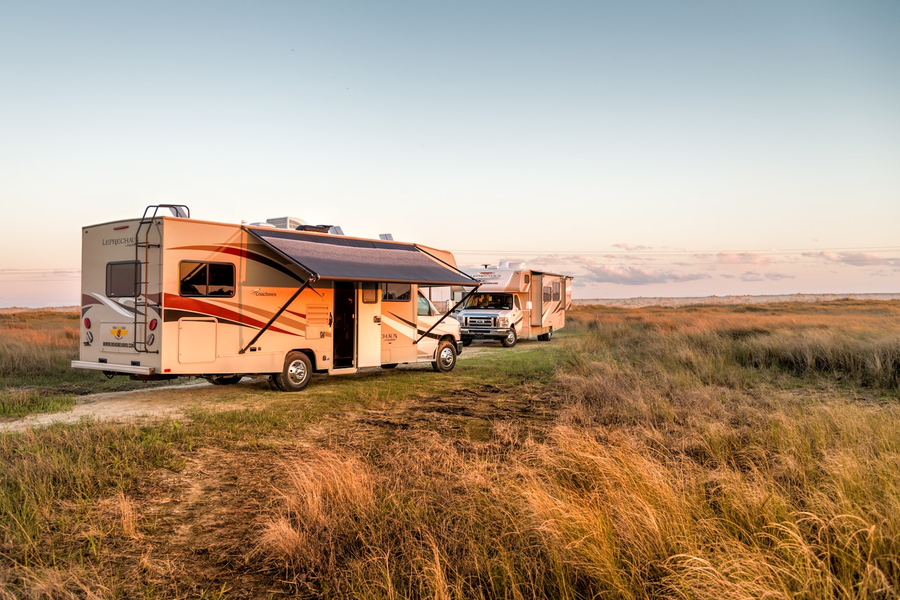 Road Bear RV camper Cape Hatteras National Seashore, North Carolina