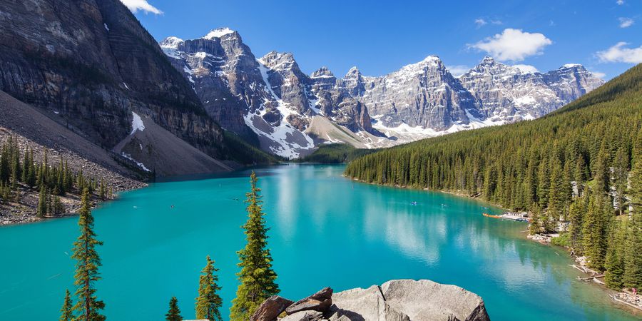 Moraine Lake - Canada - Doets Reizen
