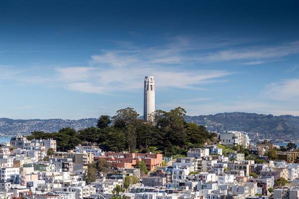 Coit Tower - San Francisco - California - Amerika - Doets Reizen