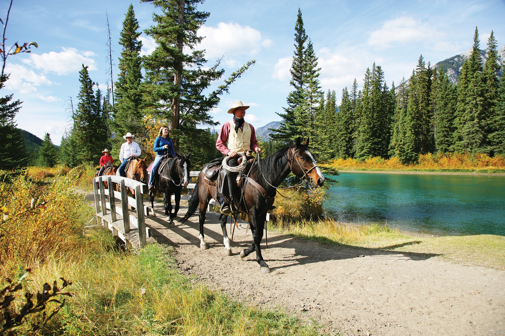 Bow River Ride - Banff National Park - Alberta - Canada - Doets Reizen