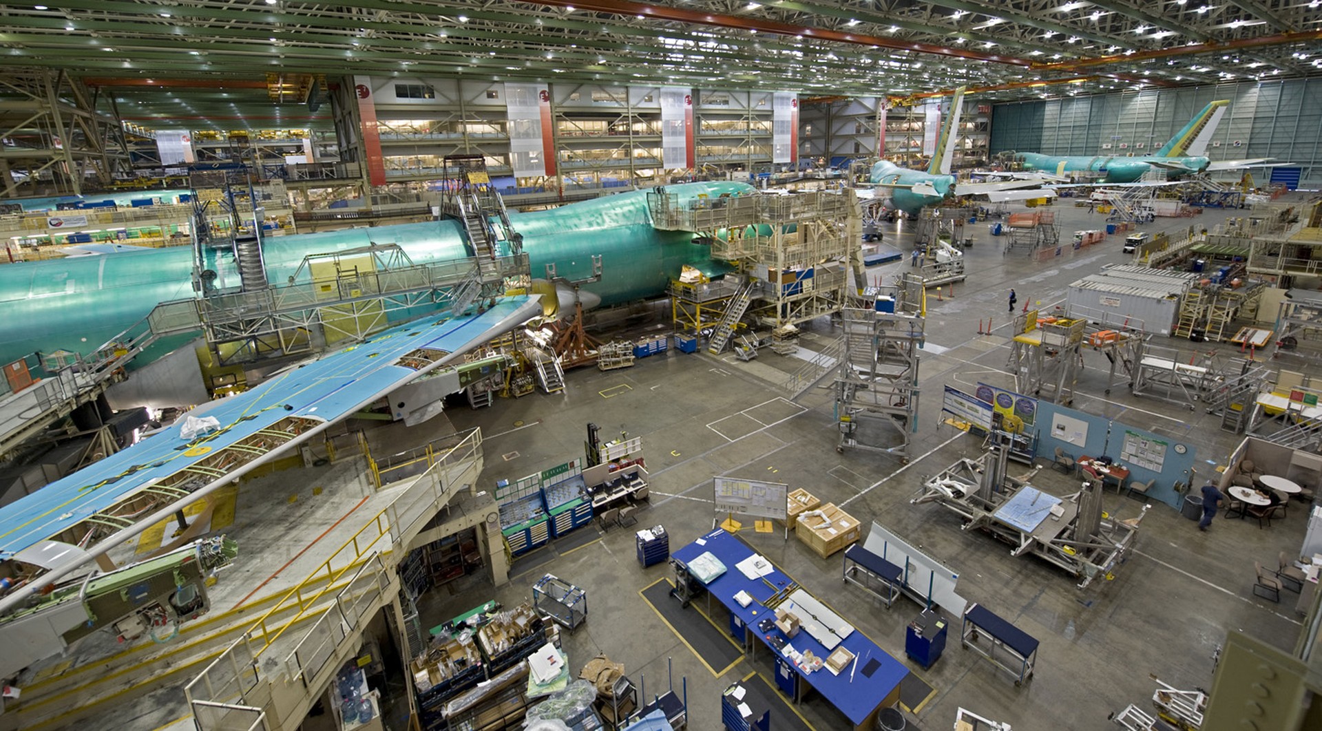 Boeing Fabriek - Everett - Washington State - Doets Reizen