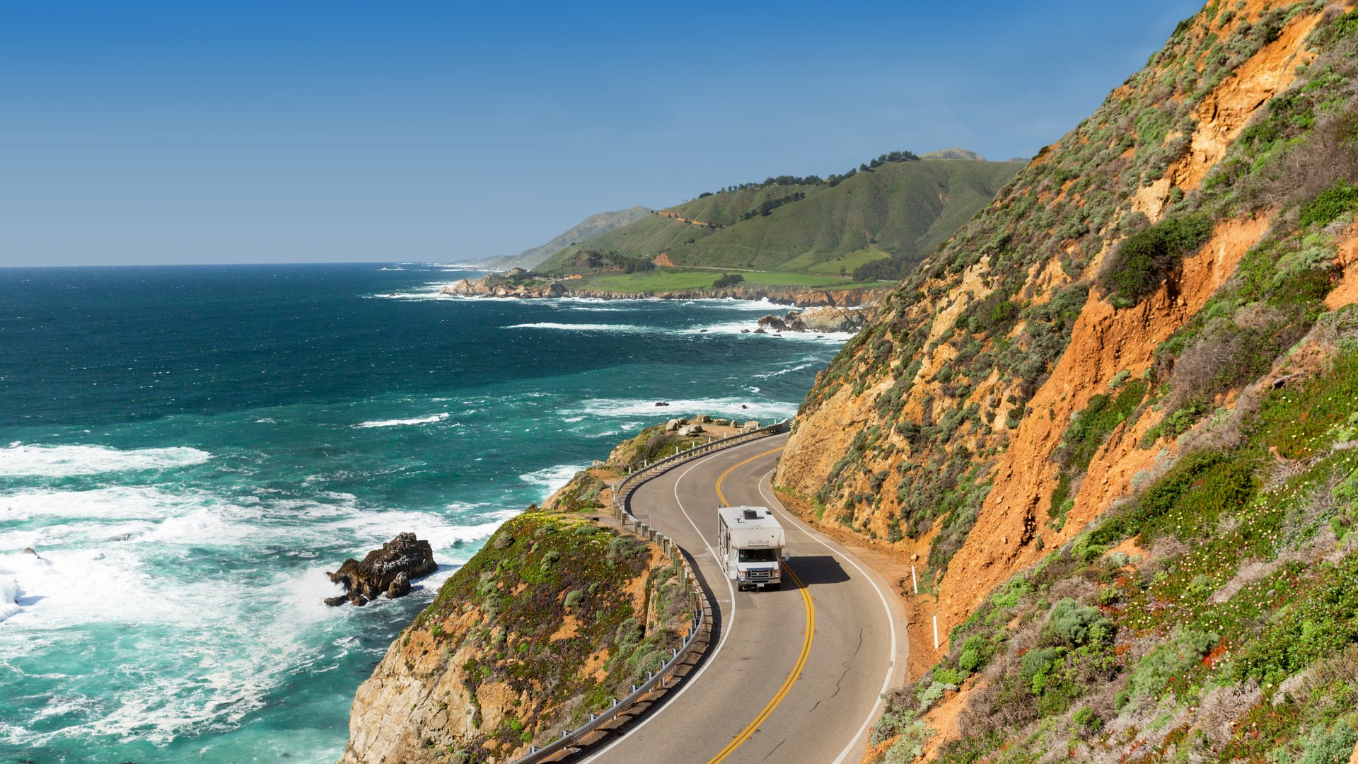 Camperreizen in California Highway 1