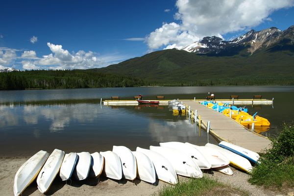 Pyramid Lake - Jasper National Park - Alberta - Canada - Doets Reizen