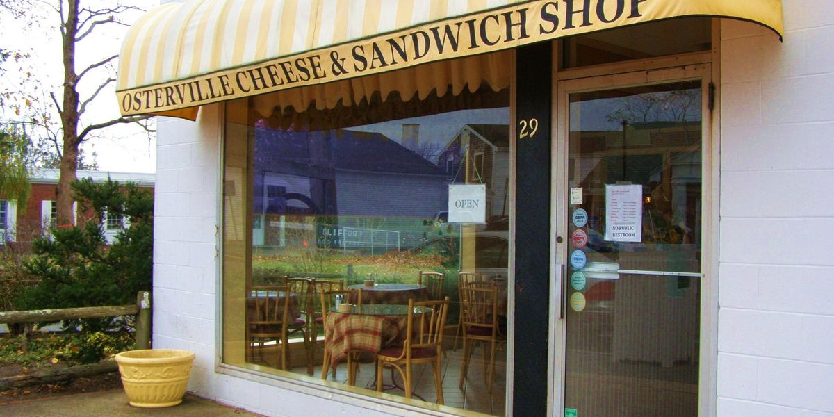 Osterville Cheese & Sandwich Shop - Cape Cod - Massachusetts - Doets Reizen