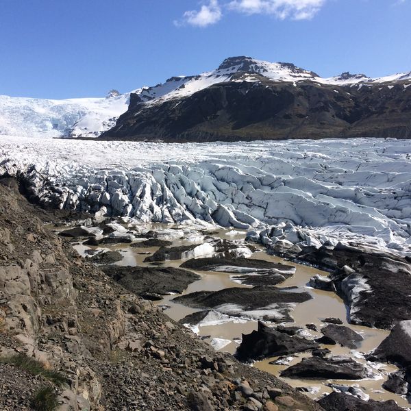 Svínafellsjökull - IJsland - Doets Reizen