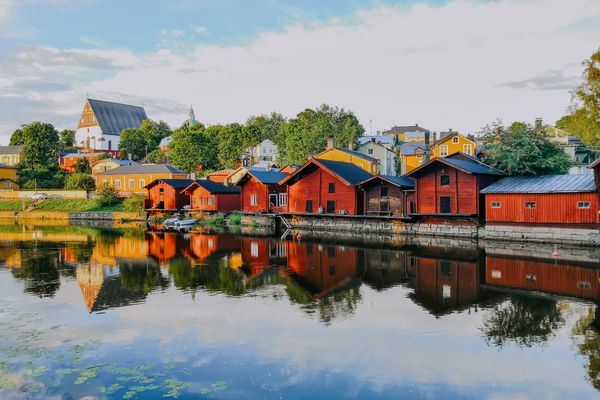 Rode huisjes - Porvoo - Finland - Doets Reizen - credits Visit Porvoo