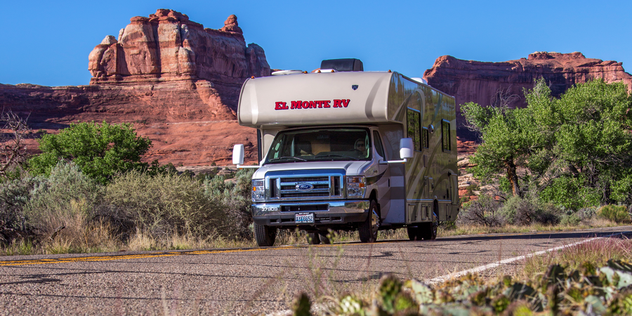 Met de camper toeren door Canyonlands National Park, Utah