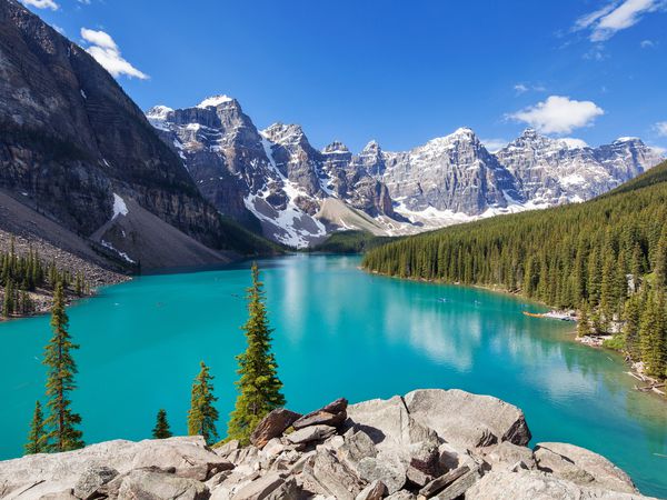 Moraine Lake - Canada - Doets Reizen