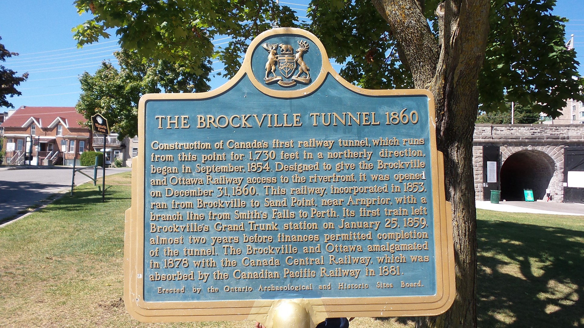 Railway Tunnel - Brockville - Ontario - Canada - Doets Reizen