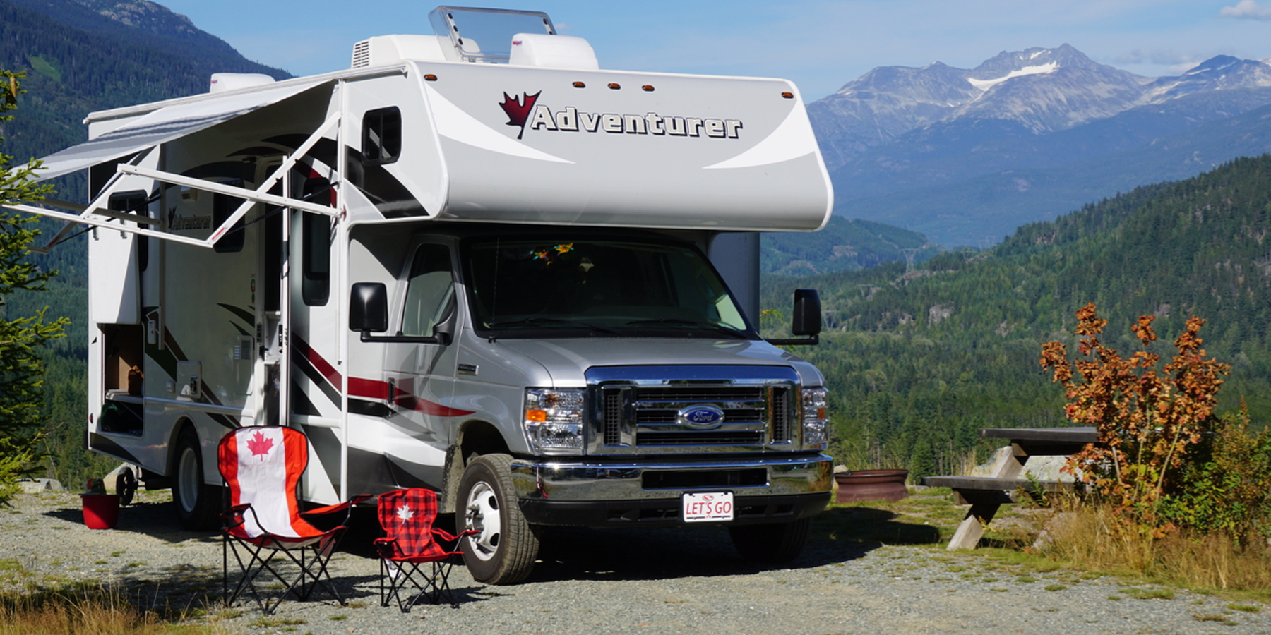 Genieten op een prachtige kampeerplek