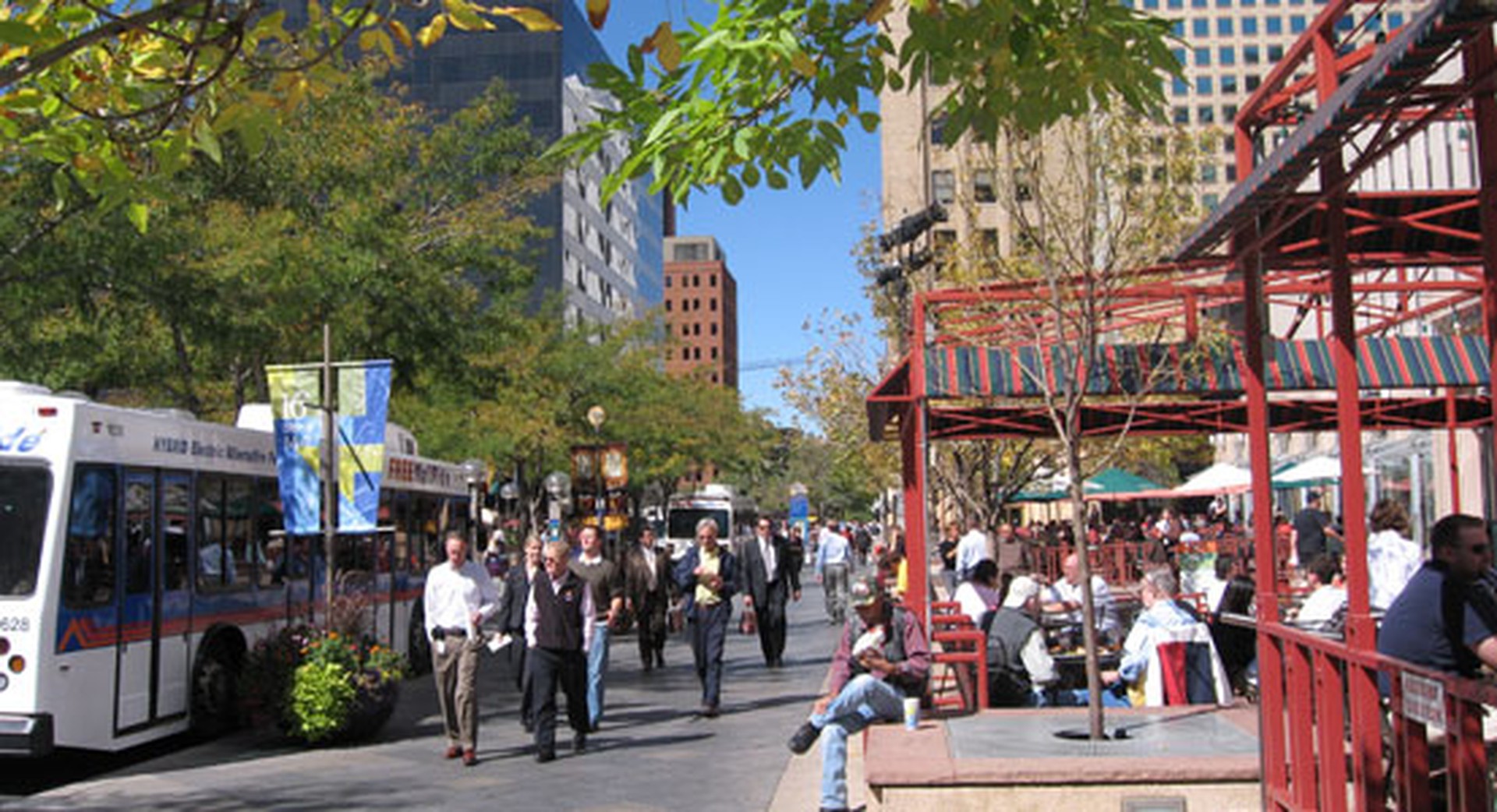 16th Street Mall - Denver - Colorado - Doets Reizen