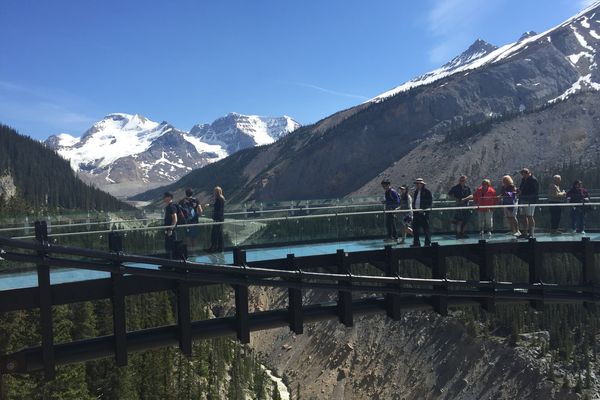 Glacier Skywalk - Icefields Parkway - Alberta - Canada - Doets Reizen