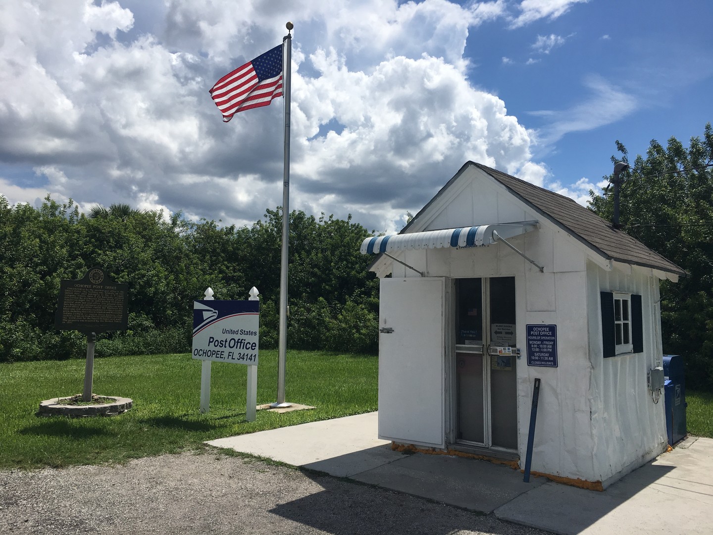 Het kleinste postkantoor van de USA - Everglades National Park - Florida - Doets Reizen