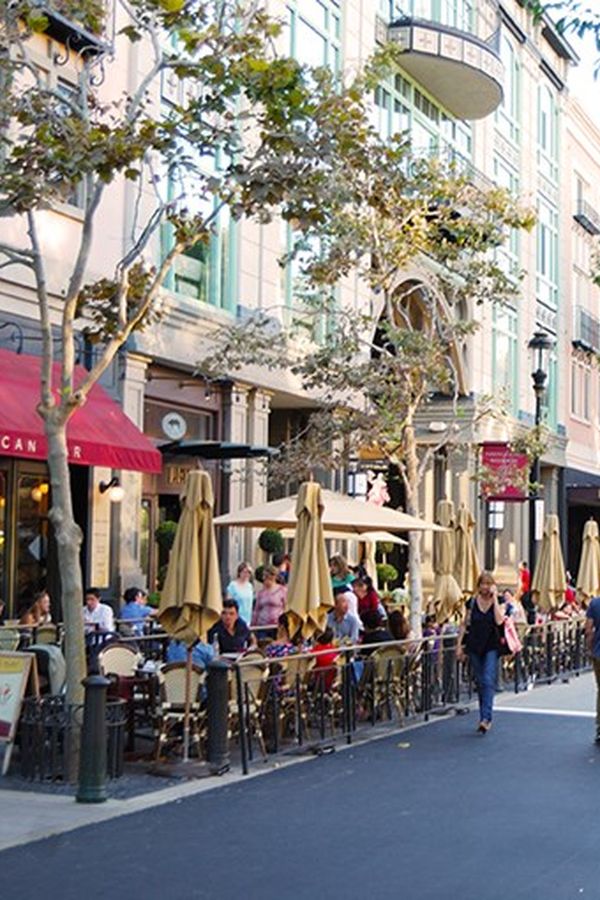 Santana Row - Silicon Valley - California - Amerika - Doets Reizen