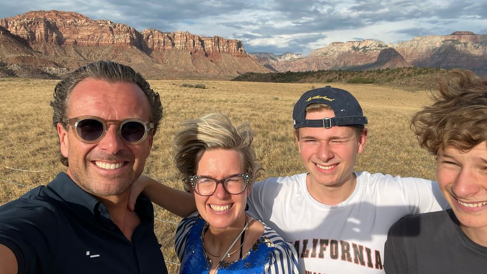 Elske Doets en familie in Zion National Park - Doets Reizen