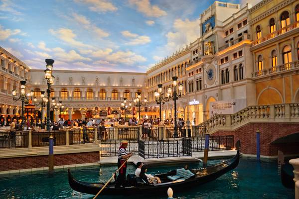 St.Mark's Square - Grand Canal Shoppes - Las Vegas - Nevada - Doets Reizen