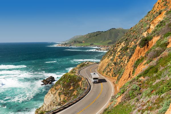 Camperreizen in California Highway 1