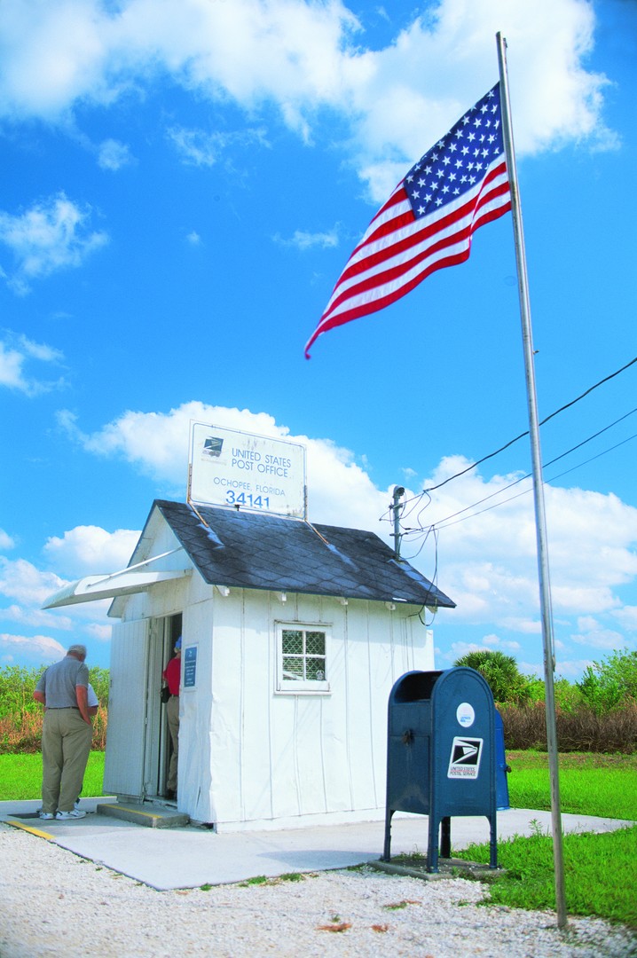 Het kleinste postkantoor van de USA - Everglades National Park - Florida - Doets Reizen