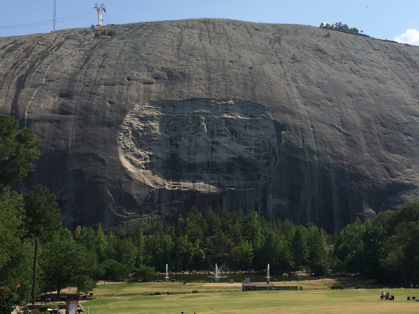 Stone Mountain Park - Atlanta - Georgia - Amerika -Doets Reizen