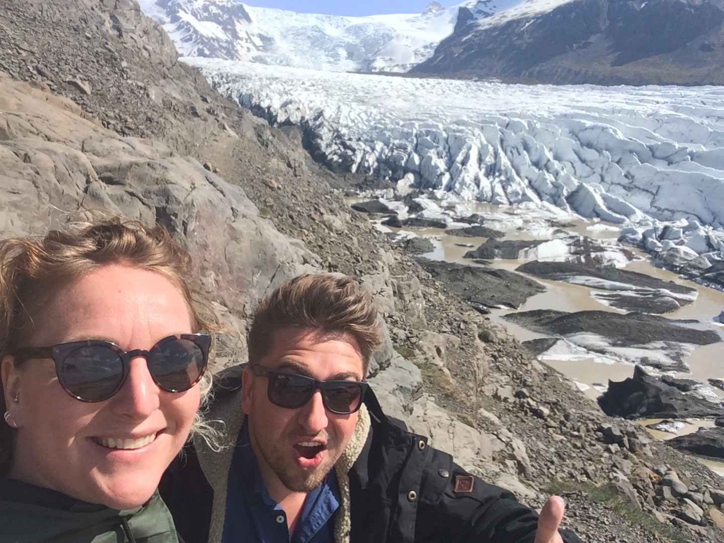 Svínafellsjökull - IJsland - Doets Reizen