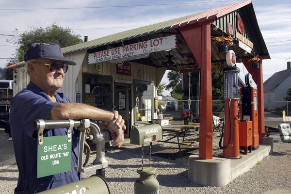 Bill Sheas Gas Station - Chicago - Illinois - Doets Reizen