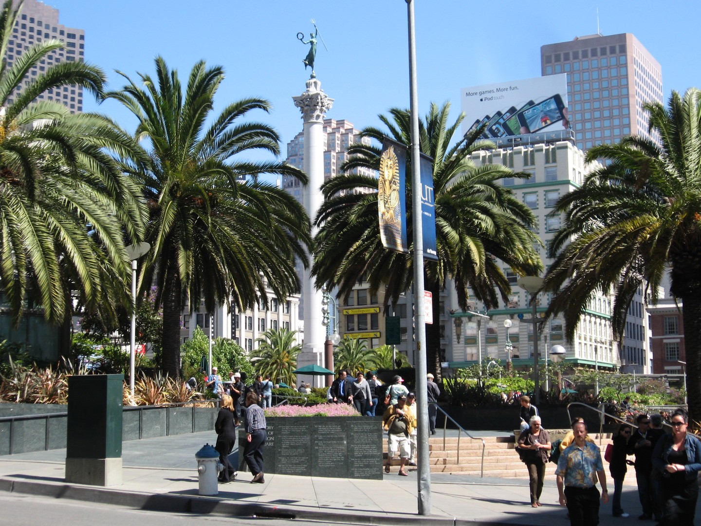 Union Square - San Francisco - California - Amerika - Doets Reizen