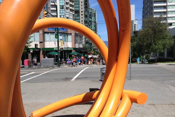 Robson Street - Vancouver - British Columbia - Canada - Doets Reizen