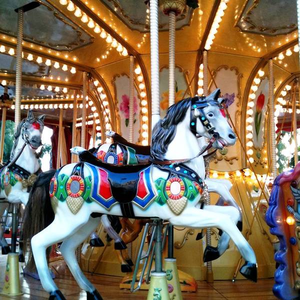 Flying Horses Caroussel - Martha's Vineyard - Massachusetts - Doets Reizen