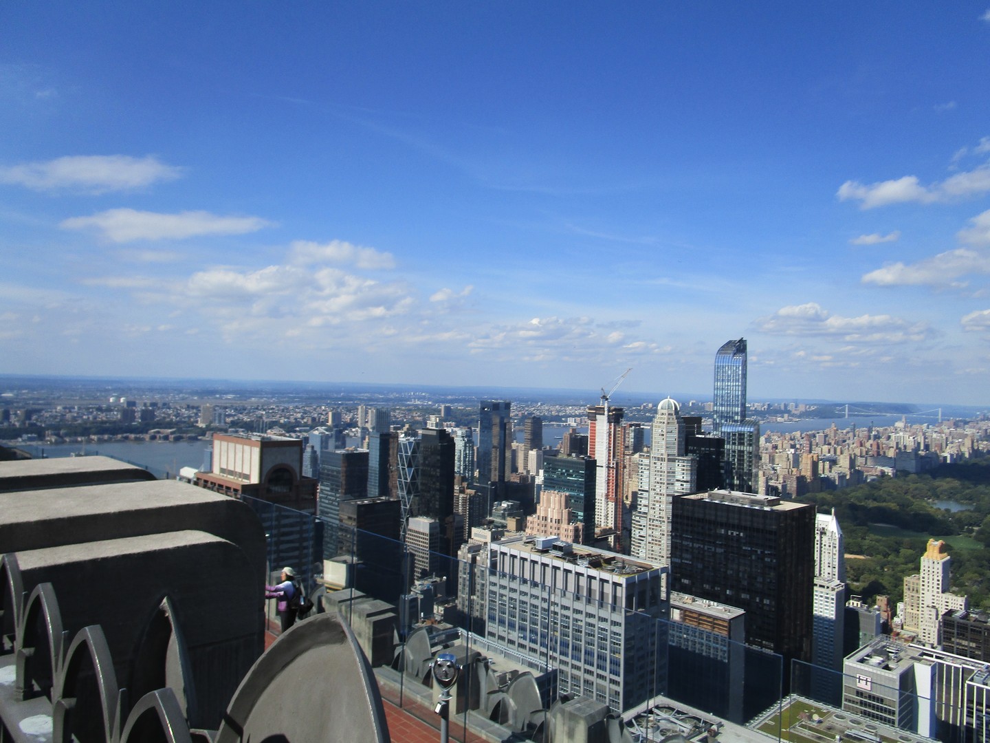 Top of theock Observation Deck - Rockefeller Center - New York - Doets Reizen