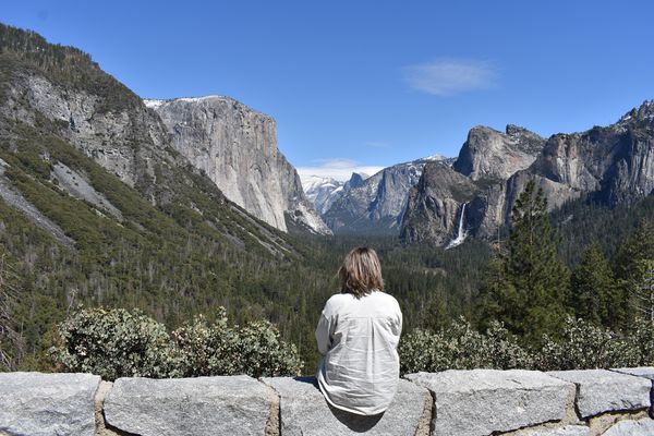 Yosemite National Park - Tunnel View point - El Capitan - Half Dome - Bridalveil Falls  - Doets Reizen - (7)