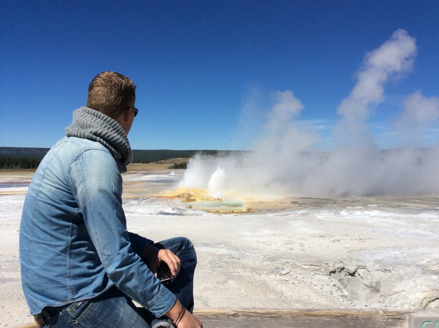 Geisers - Yellowstone National Park - Wyoming - Doets Reizen