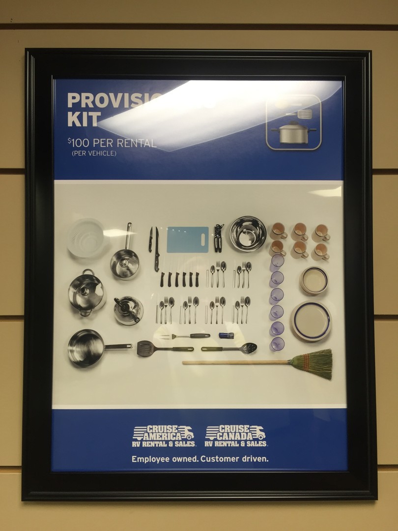 camper uitrusting Cruise America