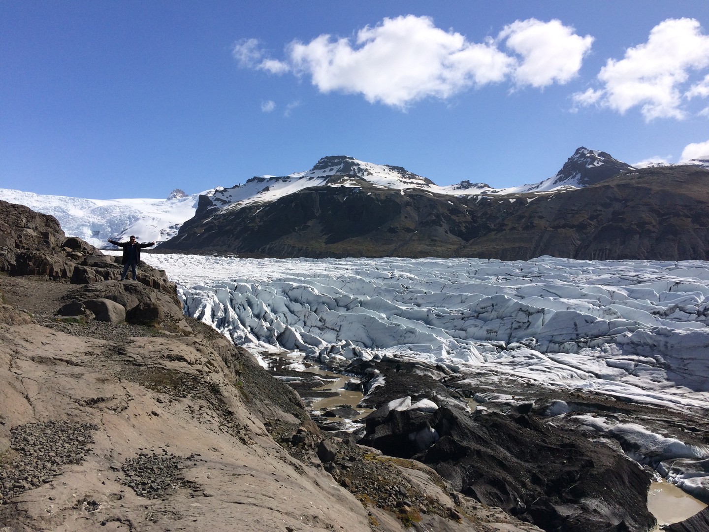 Svínafellsjökull - IJsland - Doets Reizen