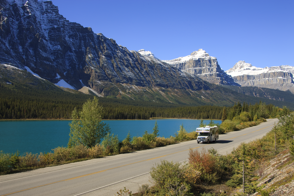 Cruise Canada onderweg over de Icefields Parkway