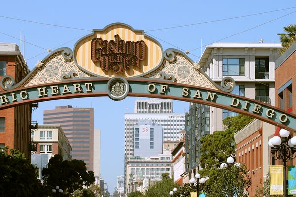 Gaslamp Quarter - San Diego - California - Amerika - Doets Reizen
