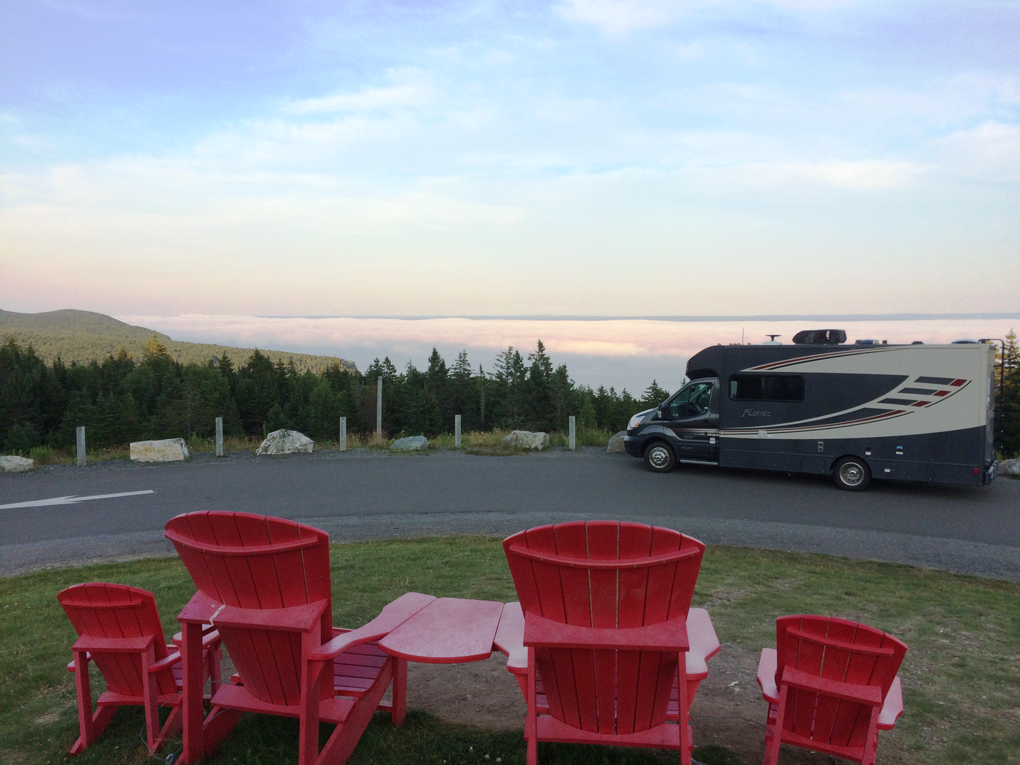 Met de camper op pad in Fundy National Park