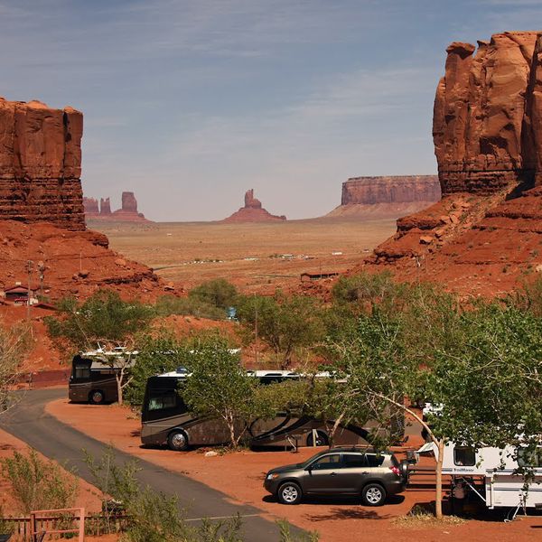 Goulding's Campground - Prachtige doorkijk