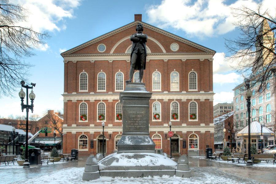 Faneuil Hall - Boston - Massachusetts - Doets Reizen