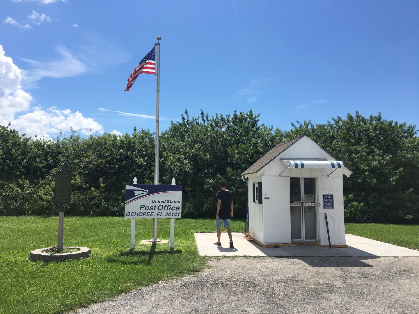 Het kleinste postkantoor van de USA - Everglades National Park - Florida - Doets Reizen