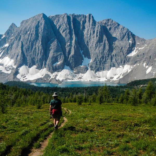 Floe Lake trail - Kootenay National Park - British Columbia - Canada - Doets Reizen
