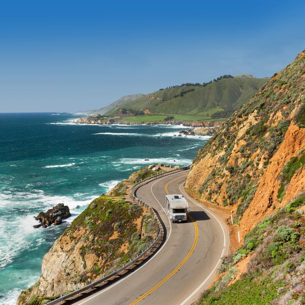 Camperreizen in California Highway 1