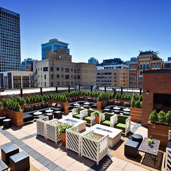 Raffaello Hotel - rooftop bar