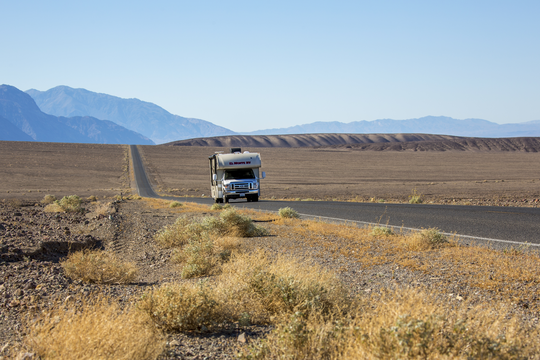Met de camper toeren door een prachtig landschap in Zuidwest Amerika