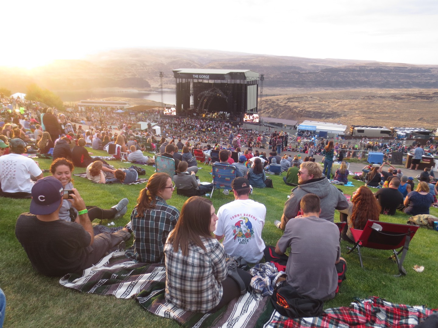 Gorge Amphiteatre - Washington State - Doets Reizen