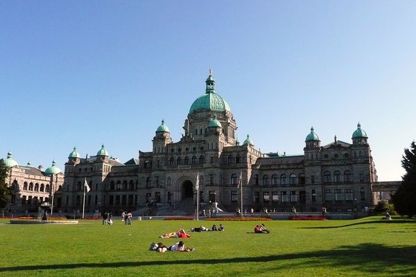 Parliament Buildings - Victoria - Vancouver Island - British Columbia - Canada - Doets Reizen