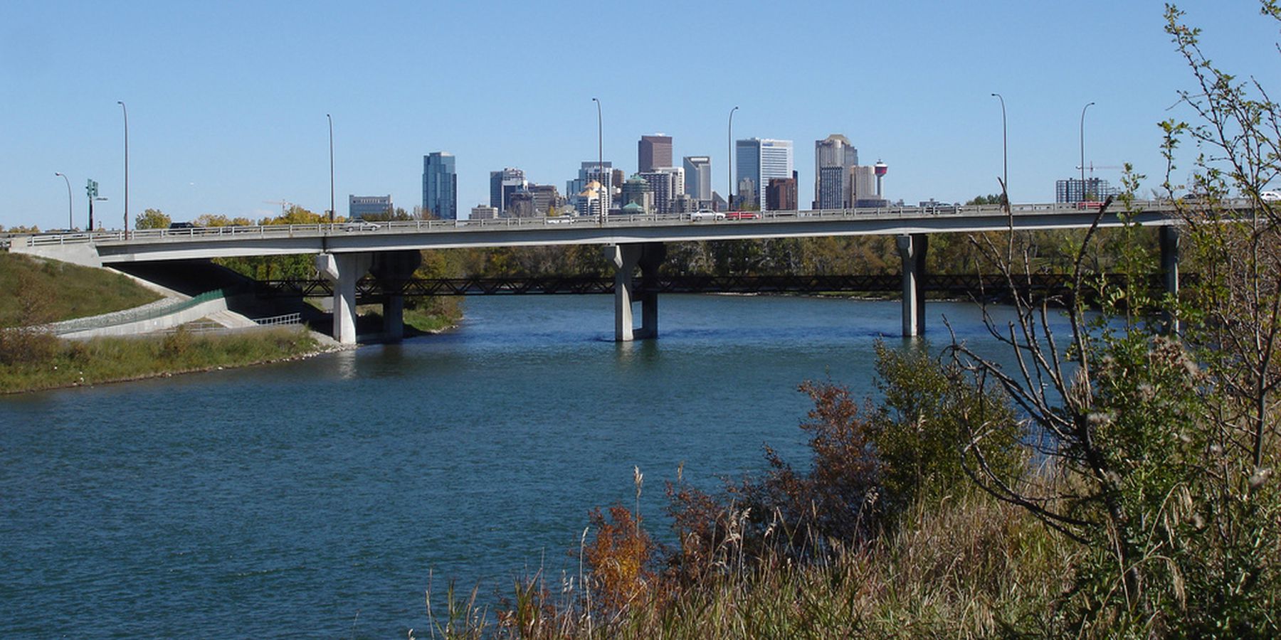 Bezoek Bow River Calgary Doets Reizen