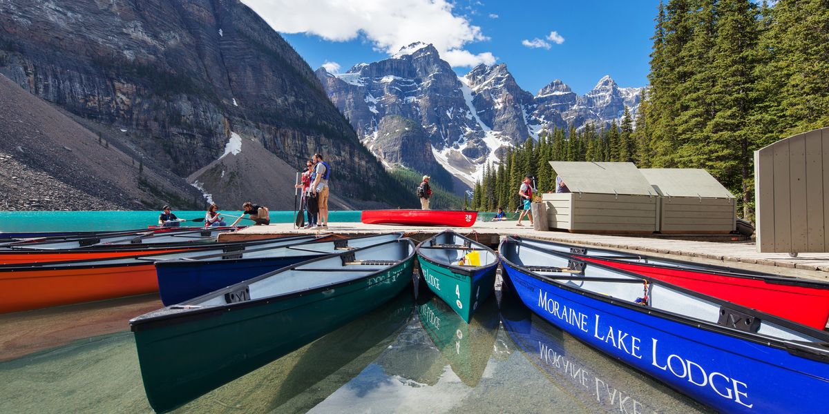 Moraine Lake - Canada - Doets Reizen