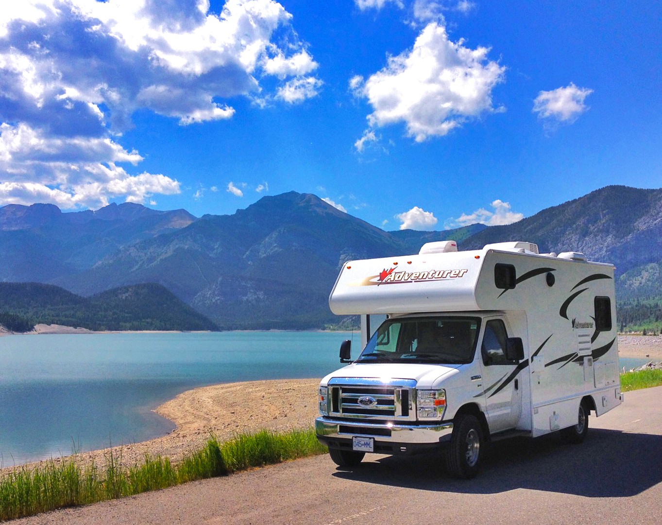 Onderweg met Fraserway RV in West Canada